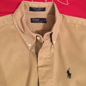 RALPH LAUREN🏃🏽Long Sleeve Button Down Polo Sz XL